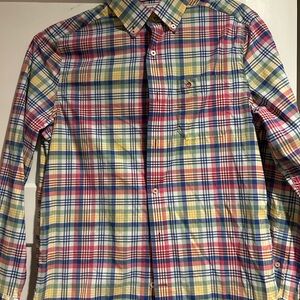 Southern Tide Men's Colorful Plaid Button Down Shirt